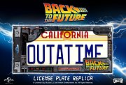 Zurück in die Zukunft Replik 1/1 ´Outatime´ DeLorean Nummernschild