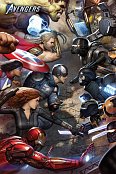Avengers Gamerverse Poster Set Face Off 61 x 91 cm (5)