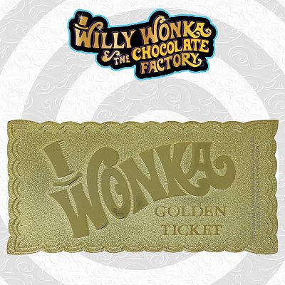 Charlie und die Schokoladenfabrik Replik Mini Golden Ticket