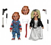 Chucky und seine Braut Clothed Actionfiguren Doppelpack Chucky & Tiffany 14 cm