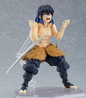 Demon Slayer: Kimetsu no Yaiba Figma Actionfigur Inosuke Hashibira DX Edition 14 cm