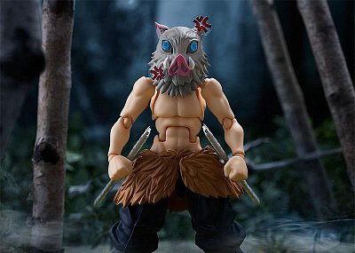 Demon Slayer: Kimetsu no Yaiba Figma Actionfigur Inosuke Hashibira DX Edition 14 cm