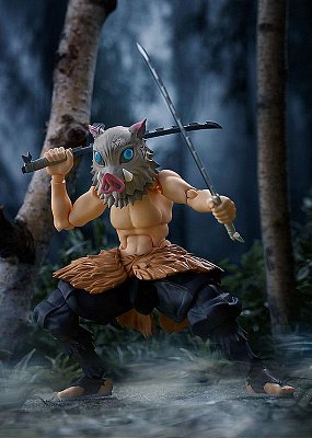 Demon Slayer: Kimetsu no Yaiba Figma Actionfigur Inosuke Hashibira DX Edition 14 cm