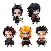 Demon Slayer: Kimetsu no Yaiba Sammelfiguren 5er-Pack Tanjiro & The Hashira Mascot Set A 5 cm