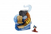 Disney Nano Metalfigs Diorama The Sorcerer\'s Apprentice --- BESCHAEDIGTE VERPACKUNG