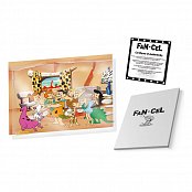 Familie Feuerstein Kunstdruck Limited Edition Fan-Cel 36 x 28 cm