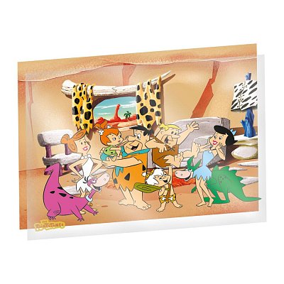 Familie Feuerstein Kunstdruck Limited Edition Fan-Cel 36 x 28 cm