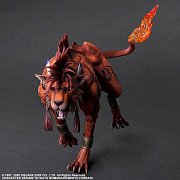 Final Fantasy VII Remake Play Arts Kai Actionfigur Red XIII 18 cm
