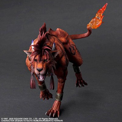 Final Fantasy VII Remake Play Arts Kai Actionfigur Red XIII 18 cm