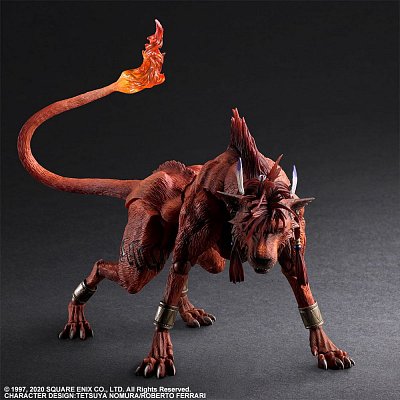 Final Fantasy VII Remake Play Arts Kai Actionfigur Red XIII 18 cm