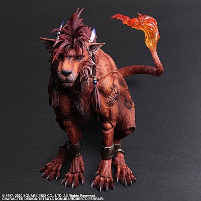 Final Fantasy VII Remake Play Arts Kai Actionfigur Red XIII 18 cm