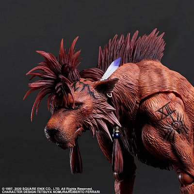 Final Fantasy VII Remake Play Arts Kai Actionfigur Red XIII 18 cm