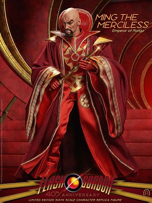 Flash Gordon Actionfigur 1/6 Ming the Merciless Limited Edition 31 cm