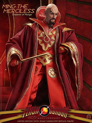 Flash Gordon Actionfigur 1/6 Ming the Merciless Limited Edition 31 cm