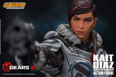 Gears of War 5 Actionfigur 1/12 Kait Diaz Arctic Armor 18 cm