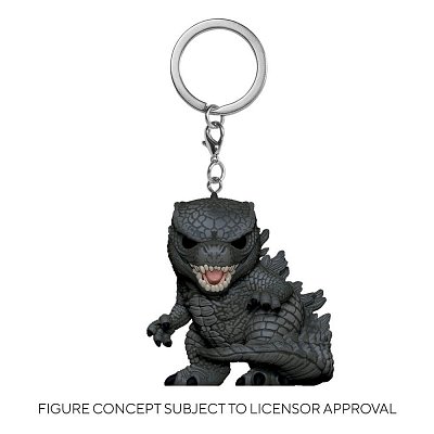 Godzilla Vs Kong Pocket POP! Vinyl Schlüsselanhänger 4 cm Godzilla Display (12)