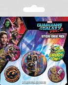 Guardians of the Galaxy Vol. 2 Ansteck-Buttons 5er-Pack Rocket & Groot