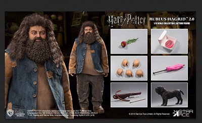 Harry Potter My Favourite Movie Actionfigur 1/6 Rubeus Hagrid 2.0 40 cm --- BESCHAEDIGTE VERPACKUNG