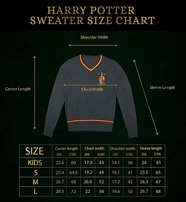 Harry Potter Strickpullover Gryffindor  Größe M - Beschädigte Verpackung