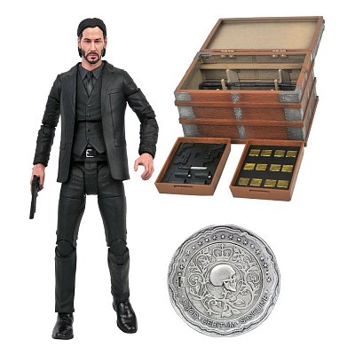 John Wick Deluxe Actionfigur Box Set 18 cm