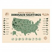 Jurassic World Kunstdruck Dinosaur Sightings Limited Edition 42 x 30 cm