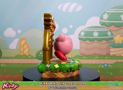 Kirby PVC Statue Kirby and the Goal Door 24 cm