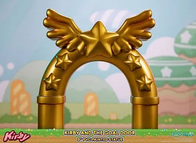 Kirby PVC Statue Kirby and the Goal Door 24 cm