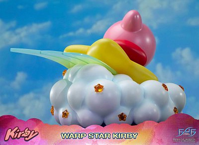 Kirby Statue Warp-Stern Kirby 30 cm --- BESCHAEDIGTE VERPACKUNG
