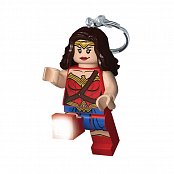 LEGO Super Heroes Schlüsselanhänger mit Leuchtfunktion Wonder Woman 6 cm