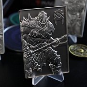 Magic the Gathering Metallbarren Garruk Wildspeaker Limited Edition (versilbert)