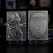Magic the Gathering Metallbarren Garruk Wildspeaker Limited Edition (versilbert)