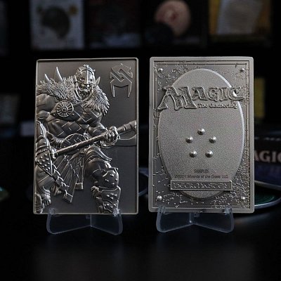 Magic the Gathering Metallbarren Garruk Wildspeaker Limited Edition (versilbert)