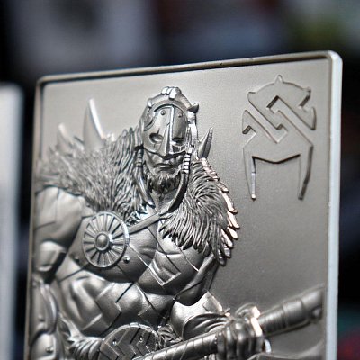 Magic the Gathering Metallbarren Garruk Wildspeaker Limited Edition (versilbert)