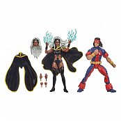 Marvel legends actionfiguren 2er-pack storm & marvel\'s thunderbird 15 cm --- beschaedigte verpackung