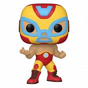 Marvel Luchadores POP! Vinyl Figur Iron Man 9 cm