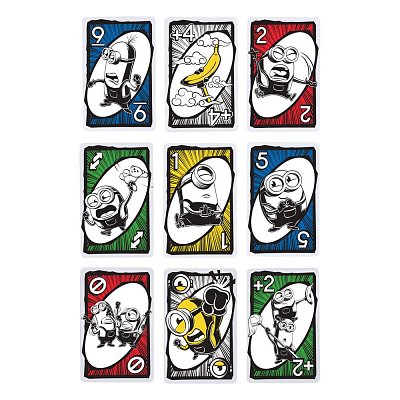 Minions 2 Kartenspiel UNO