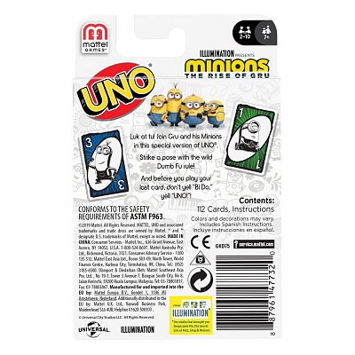 Minions 2 Kartenspiel UNO