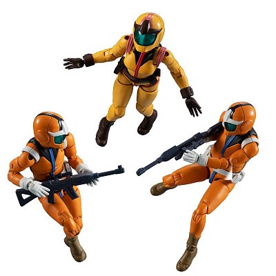 Mobile Suit Gundam G.M.G. Actionfiguren 3er-Pack Earth Federation Force 10 cm