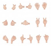 Original Character Zubehör-Set für Nendoroid Doll Actionfiguren Hand Parts Set 02 (Cream)