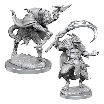 Pathfinder Battles Deep Cuts Miniaturen unbemalt 2er-Packs Serpentfolk Umkarton (2)