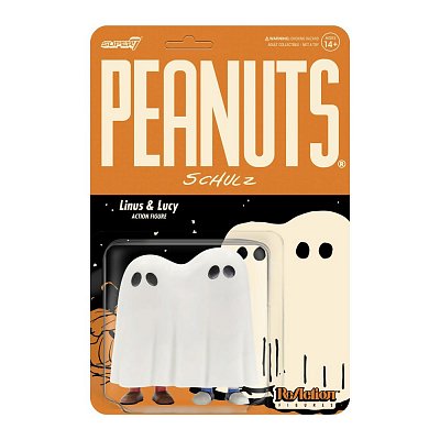 Peanuts ReAction Actionfigur Wave 4 Linus & Lucy Ghost 9 cm