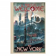 Phantastische Tierwesen Kunstdruck New York Limited Edition 42 x 30 cm