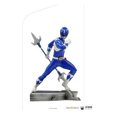 Power Rangers BDS Art Scale Statue 1/10 Blue Ranger 16 cm - Beschädigte Verpackung