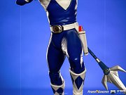 Power Rangers BDS Art Scale Statue 1/10 Blue Ranger 16 cm - Beschädigte Verpackung