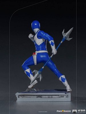 Power Rangers BDS Art Scale Statue 1/10 Blue Ranger 16 cm - Beschädigte Verpackung