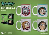 Rick and Morty Espresso-Tassen 4er-Pack Characters