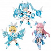 Snow Miku Desktop Singer Actionfiguren 8 cm Sortiment (3)