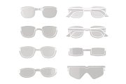Sousai Shojo Teien Model Kit Zubehör-Set 1/10 After School Glasses Set