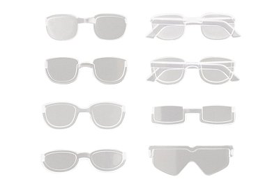 Sousai Shojo Teien Model Kit Zubehör-Set 1/10 After School Glasses Set