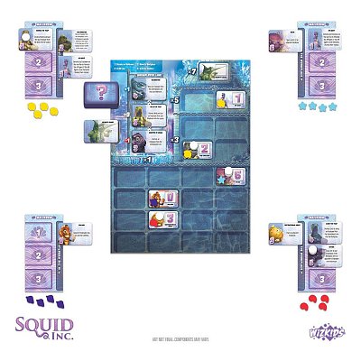 Squid Inc. Brettspiel *Englische Version*